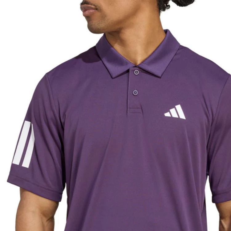 Adidas Club 3-Stripe Polo Shirt Paars - Image 8