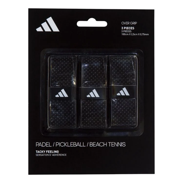Adidas Overgrip Padel Perforated Zwart 3 Pack