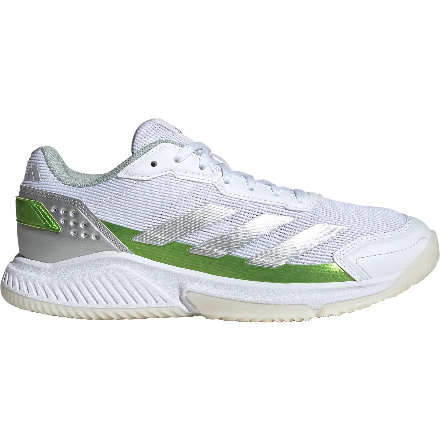 Adidas Padelschoen Courtquick Padel Dames Wit Groen