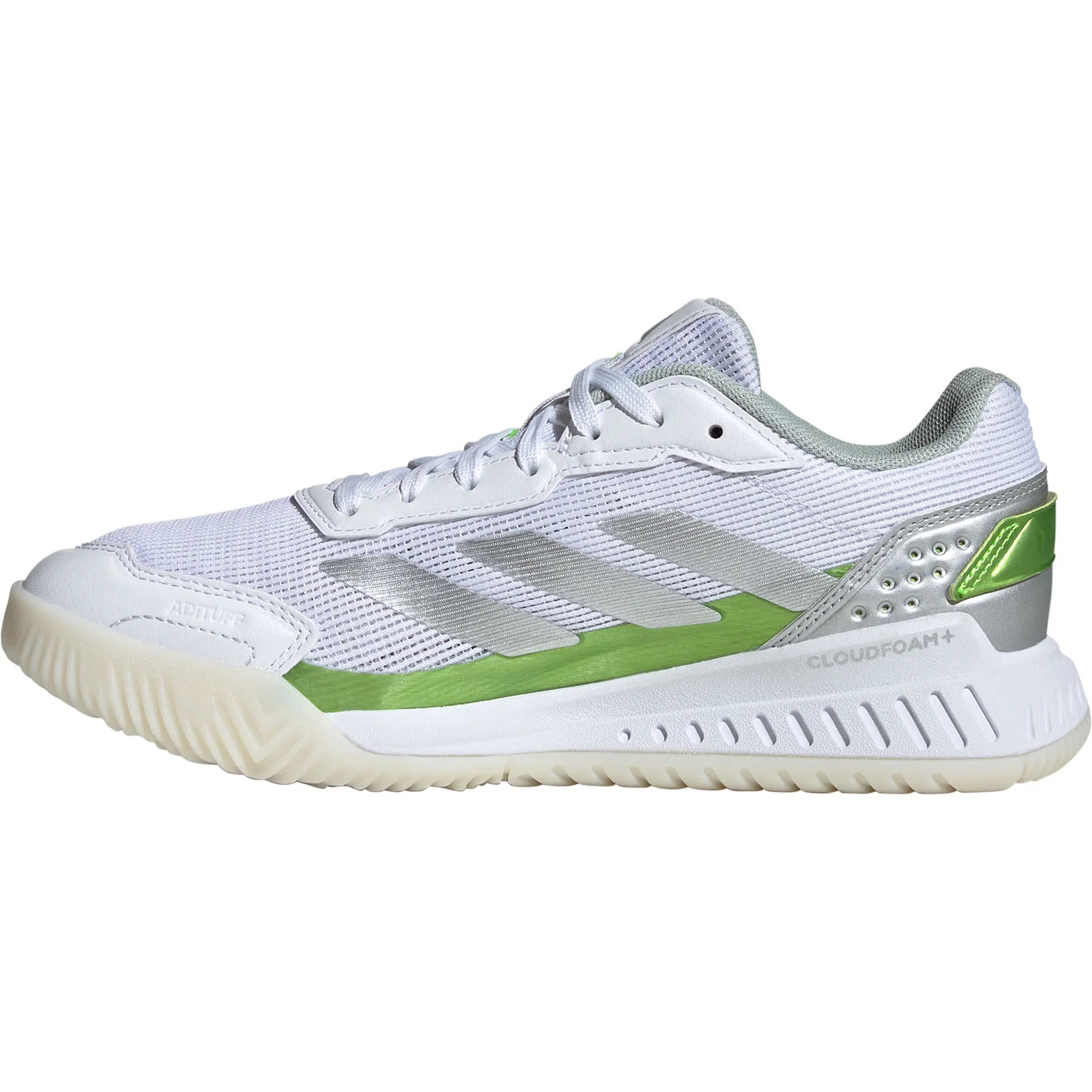 Adidas Padelschoen Courtquick Padel Dames Wit Groen - Image 2