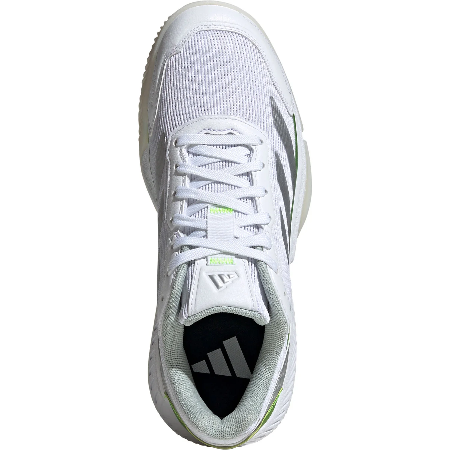 Adidas Padelschoen Courtquick Padel Dames Wit Groen - Image 4