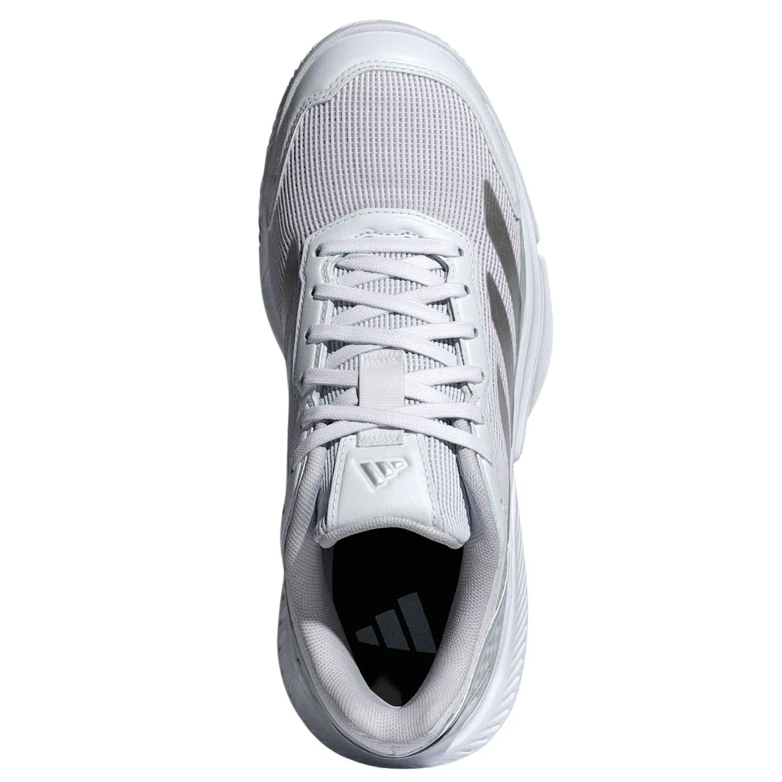 Adidas Padelschoen Courtquick Padel Dames Wit Zilver - Image 5