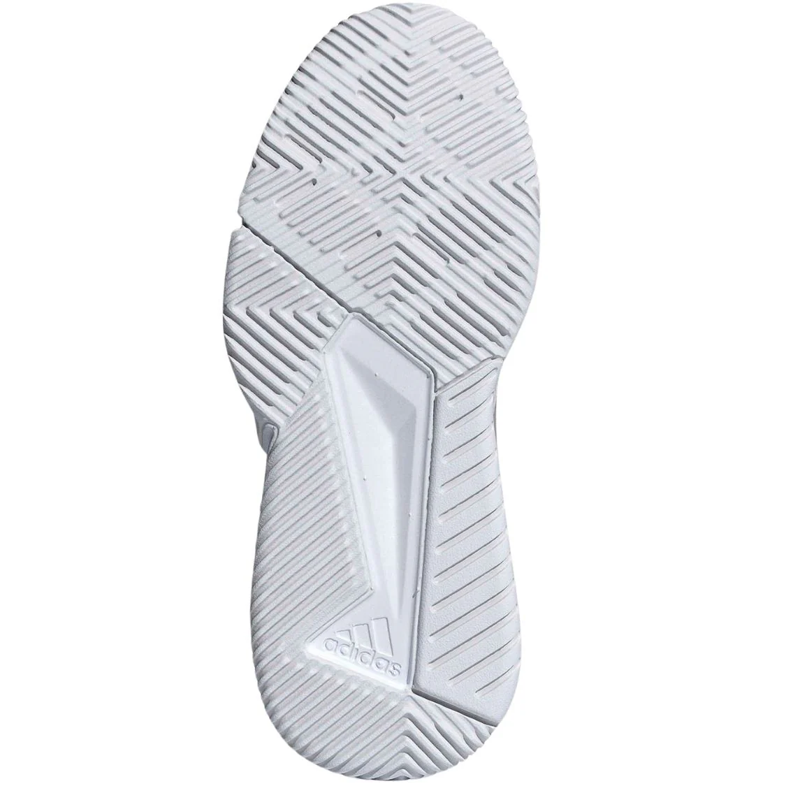 Adidas Padelschoen Courtquick Padel Dames Wit Zilver - Image 6