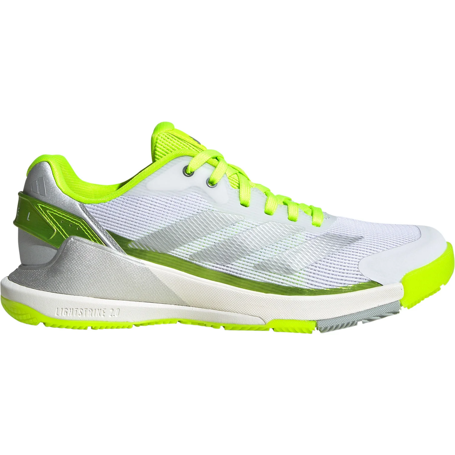 Adidas Padelschoen Crazyquick LS Padel Dames Wit Groen