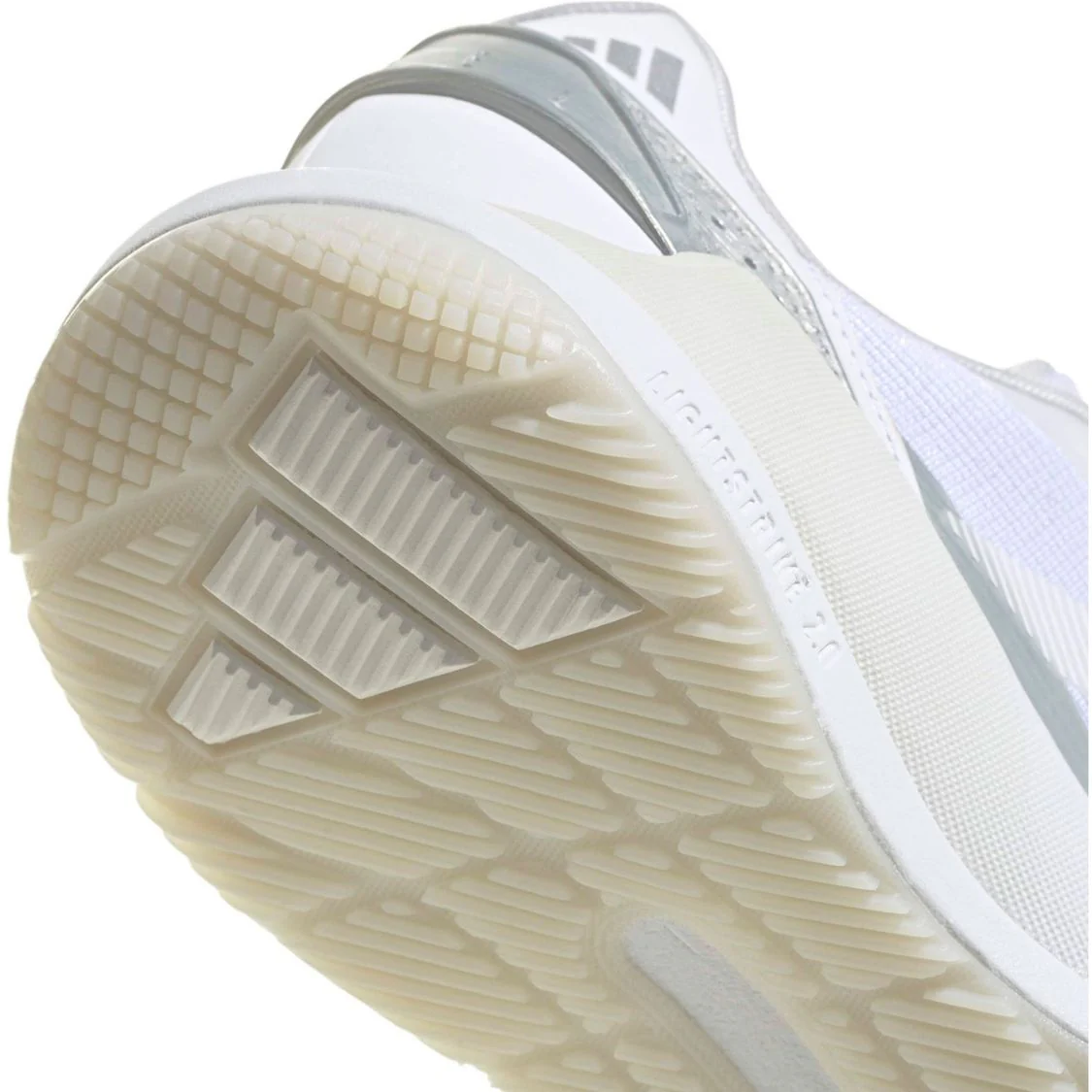 Adidas Padelschoen Crazyquick Lightstrike Padel Dames Wit Zilver - Image 4
