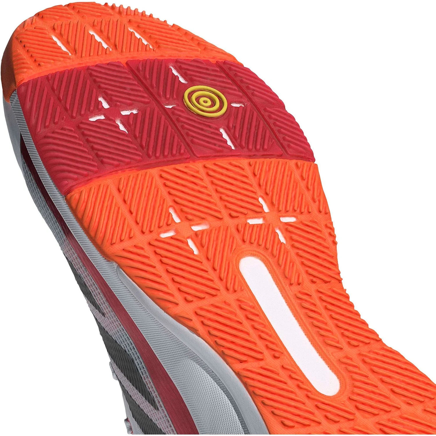 Adidas Padelschoen Crazyquick LS Padel Heren Wit Oranje - Image 4