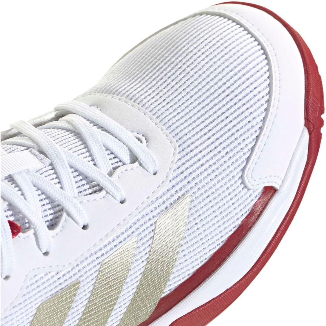 Adidas Padelschoen Crazyquick Padel Junior Wit Rood - Image 3