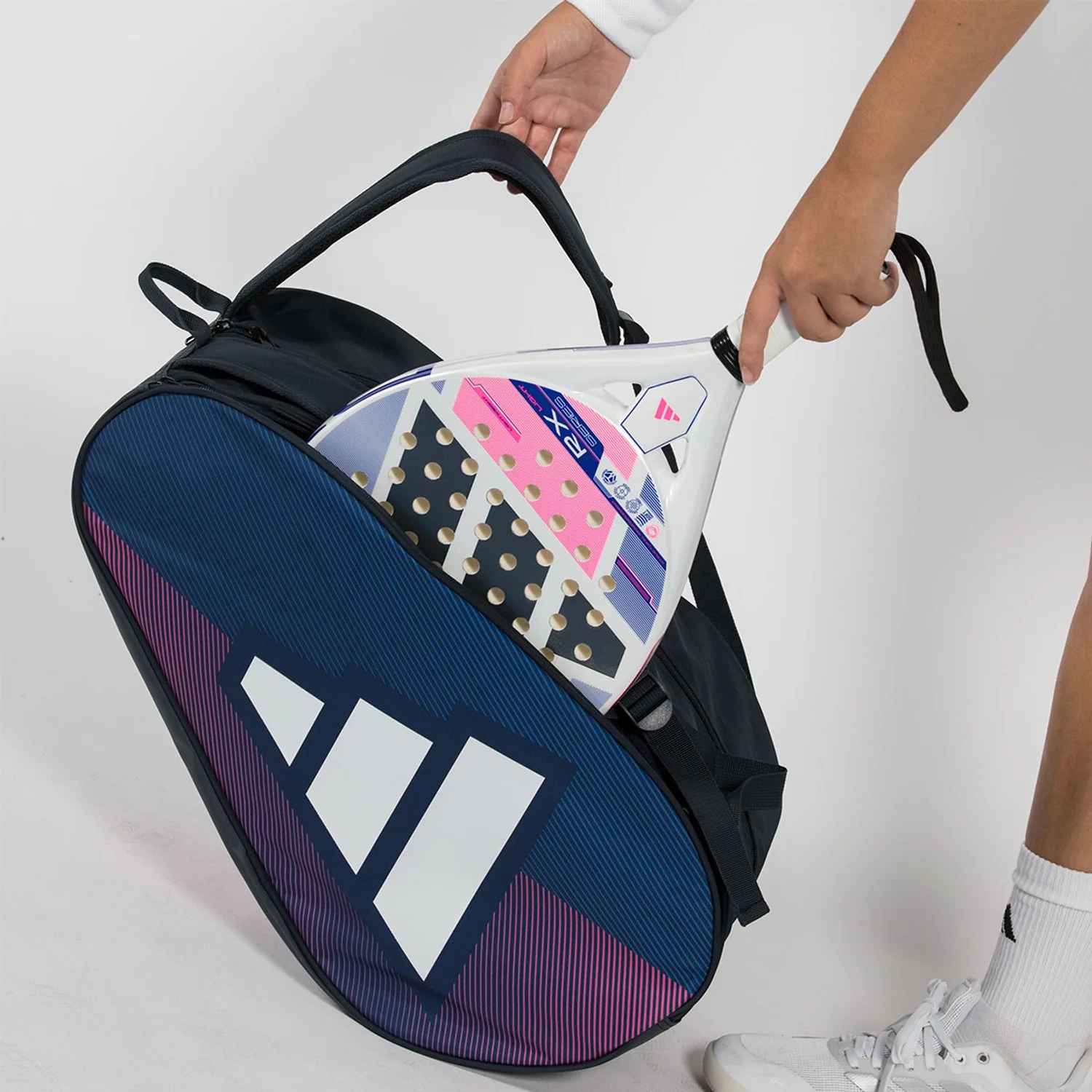 Adidas Padeltas Control 2026 Blauw Roze - Image 4