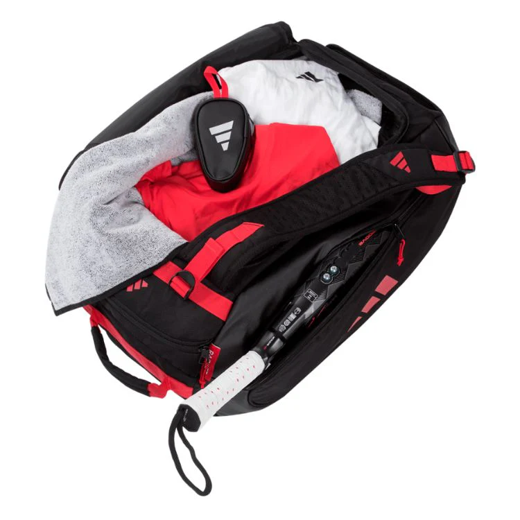 Adidas Padeltas Tour Bag 3.4 Zwart Rood - Image 4