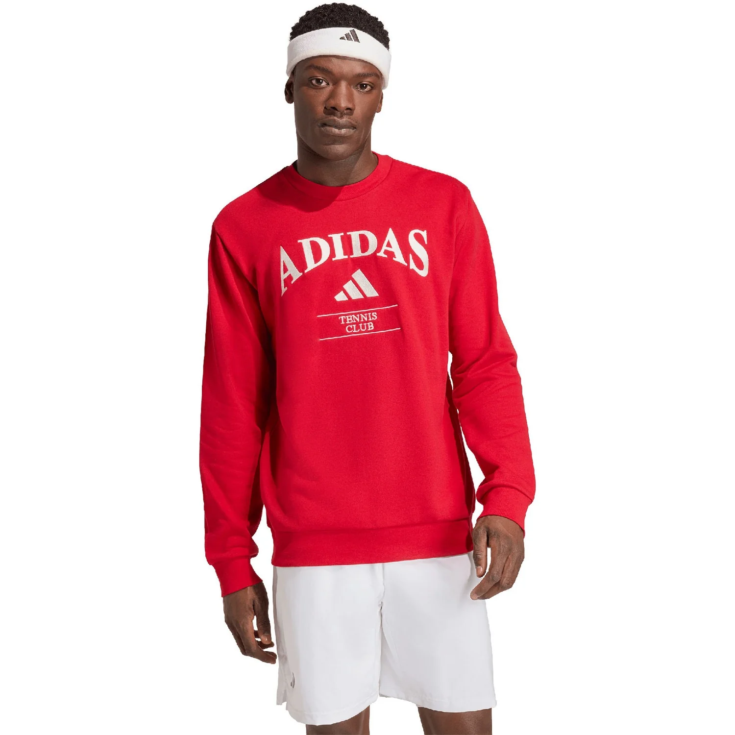 Adidas Sweater Heritage Graphic Crew Rood - Image 2