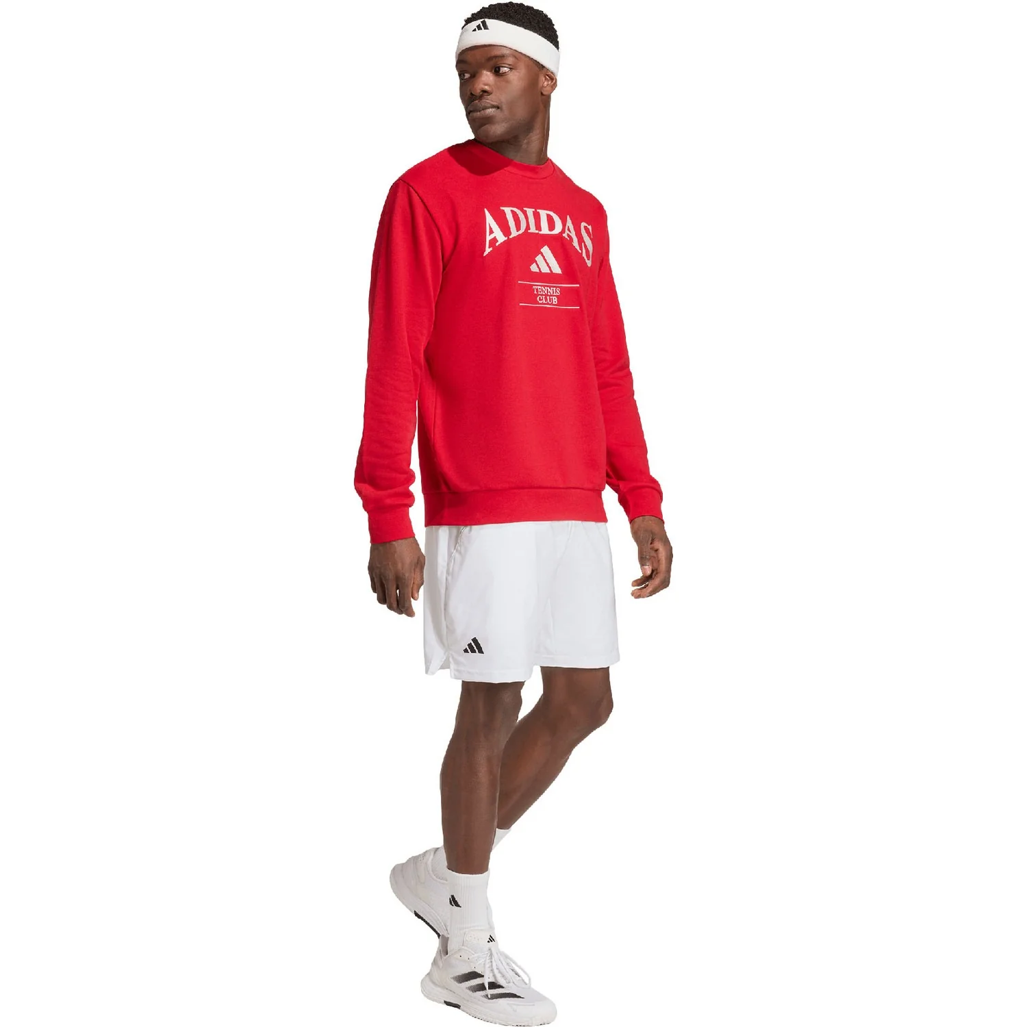 Adidas Sweater Heritage Graphic Crew Rood - Image 3