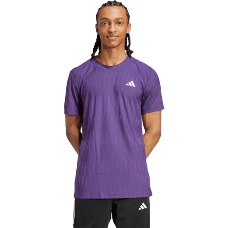 Adidas T-Shirt Freelift Tee Paars - Image 3