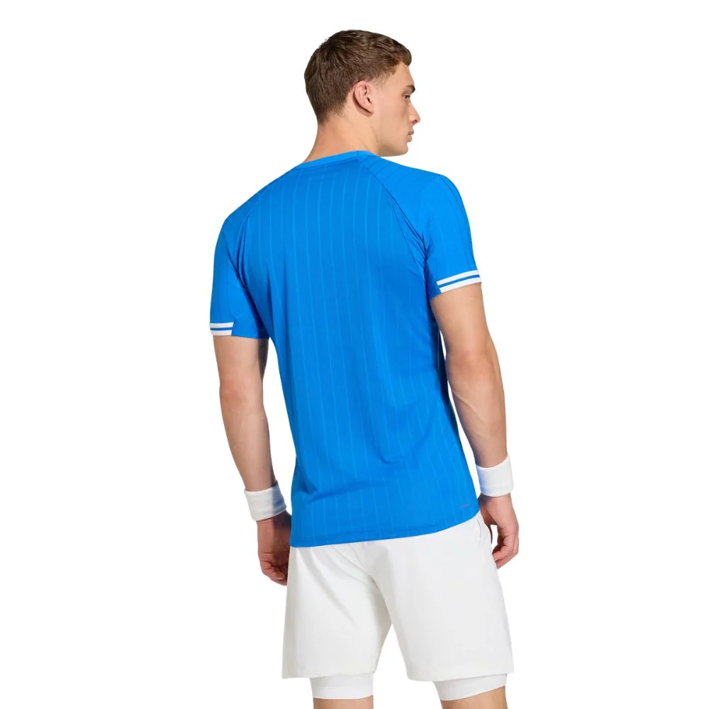 Adidas T-Shirt Freelift Tee Pro Blauw - Image 2
