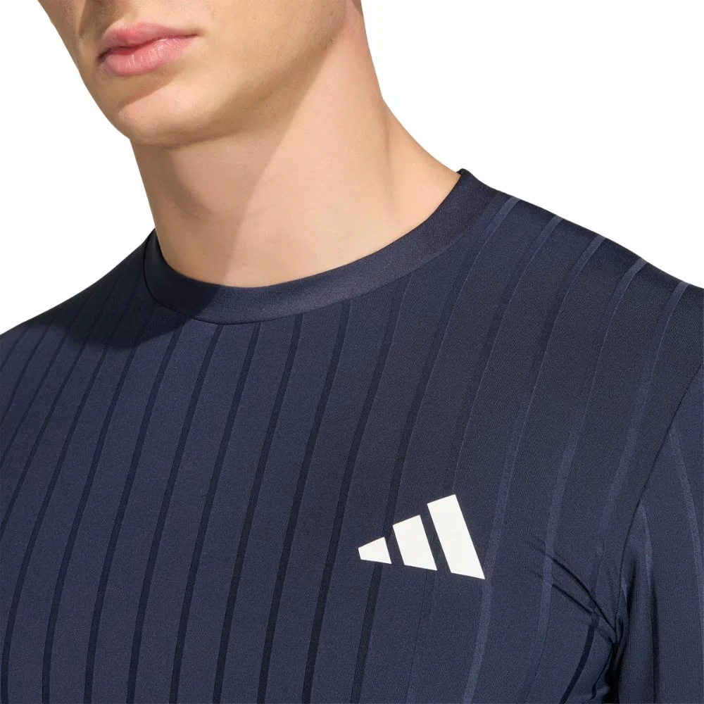 Adidas T-Shirt Freelift Tee Pro Navy - Image 2