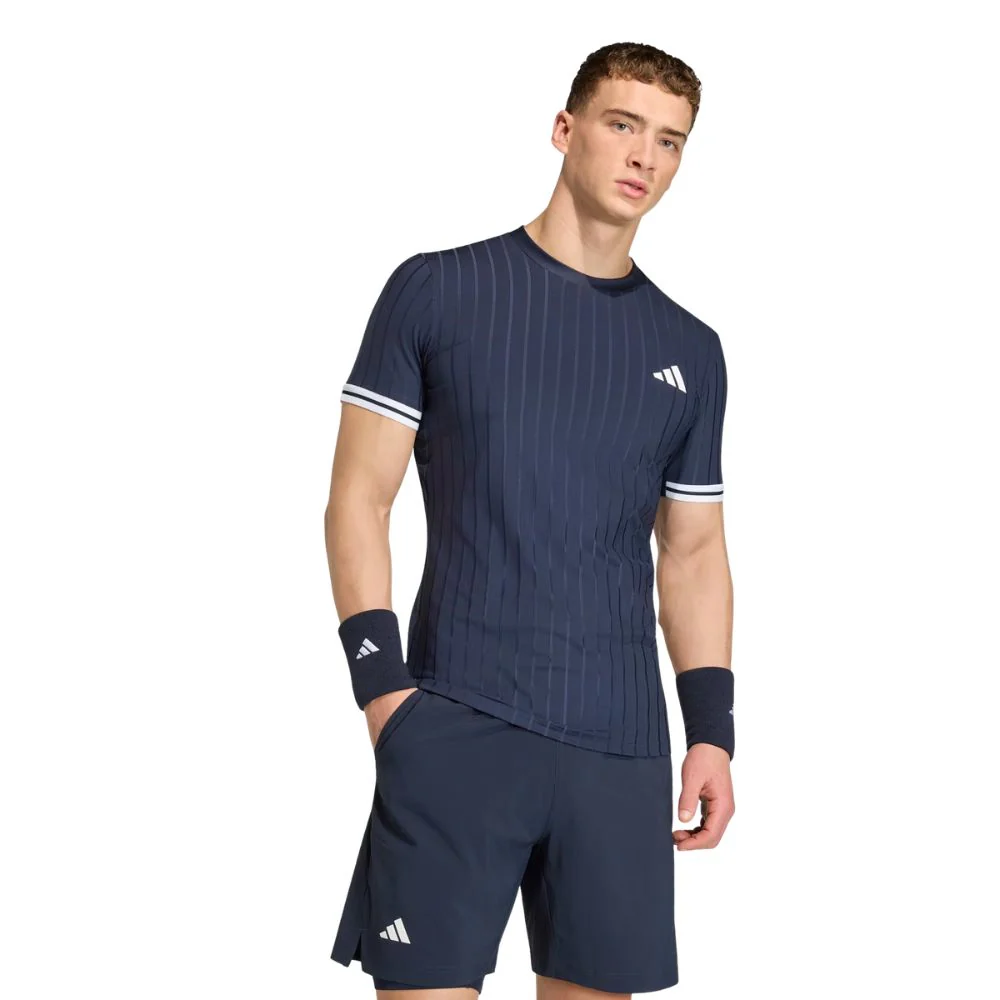 Adidas T-Shirt Freelift Tee Pro Navy - Image 6