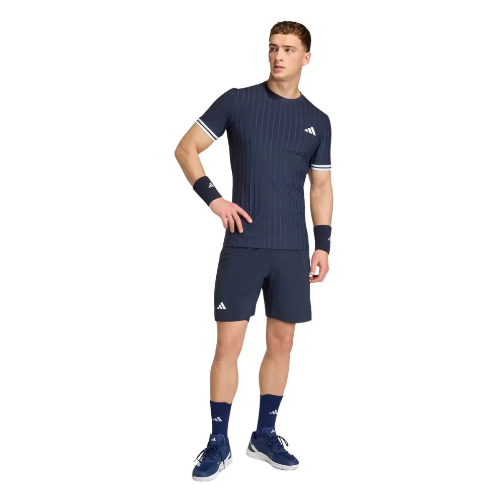Adidas T-Shirt Freelift Tee Pro Navy - Image 7