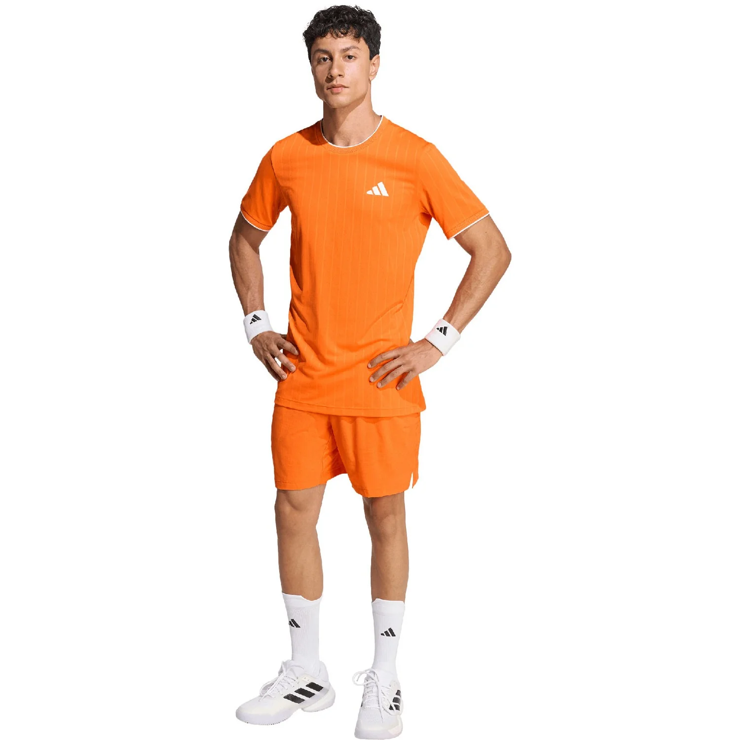 Adidas T-Shirt Freelift Tee Pro Oranje - Image 4