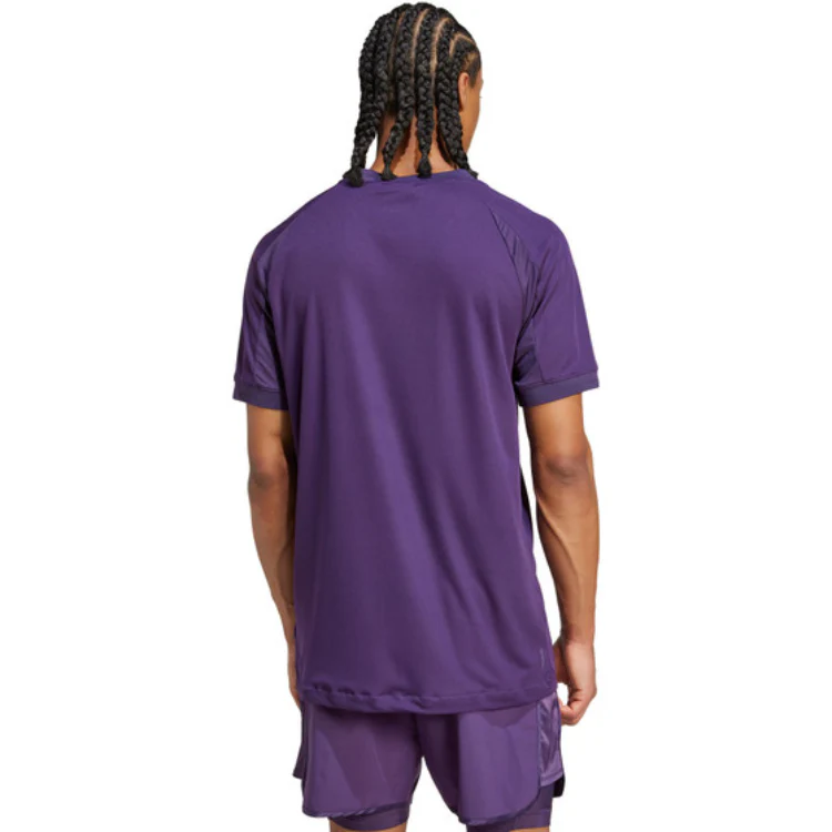 Adidas T-Shirt Freelift Tee Pro Paars - Image 4