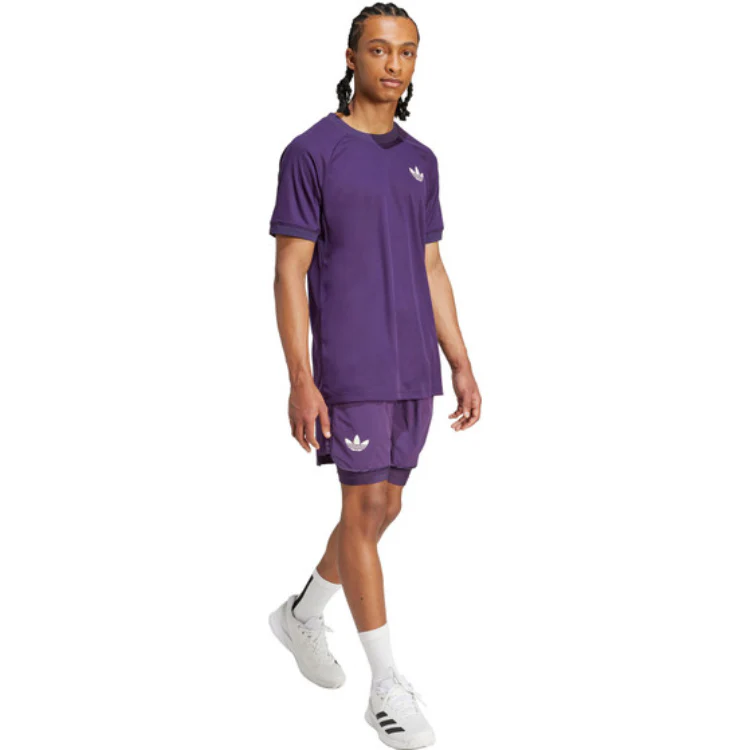 Adidas T-Shirt Freelift Tee Pro Paars - Image 7