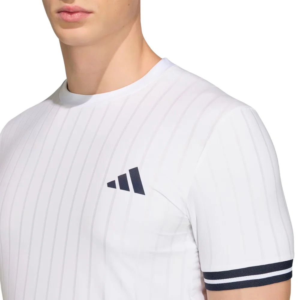 Adidas T-Shirt Freelift Tee Pro Wit - Image 4
