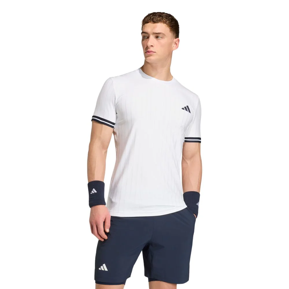 Adidas T-Shirt Freelift Tee Pro Wit - Image 5