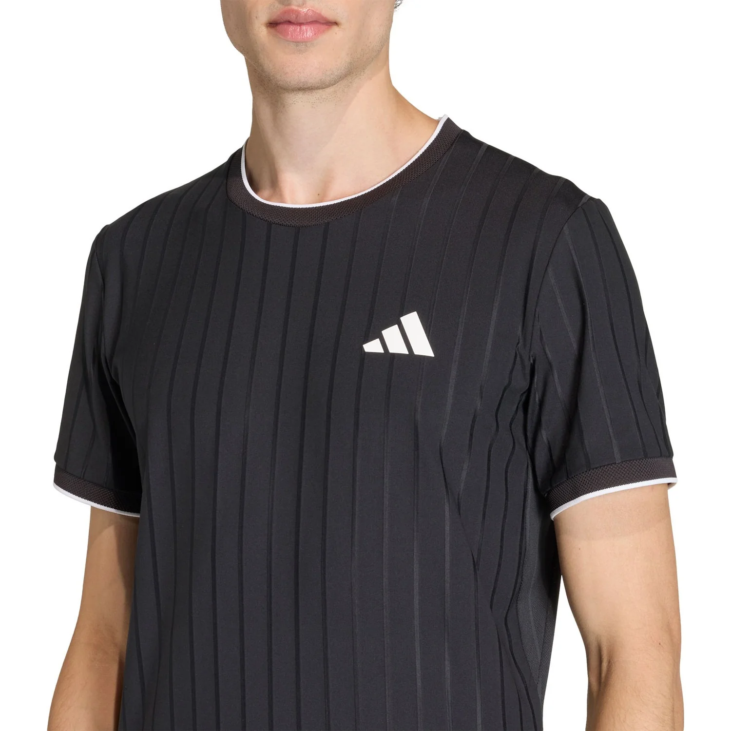 Adidas T-Shirt Freelift Tee Pro Zwart - Image 2