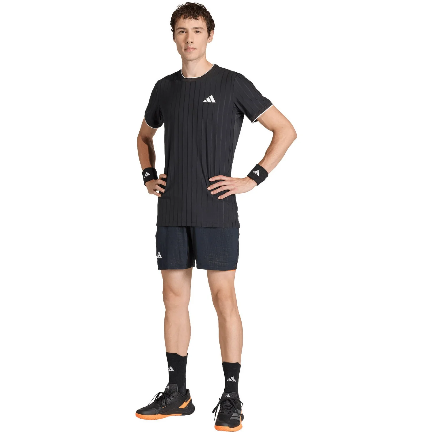 Adidas T-Shirt Freelift Tee Pro Zwart - Image 7