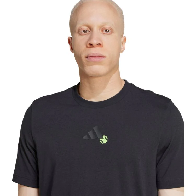 Adidas T-Shirt Graphic Jeu Zwart - Image 5
