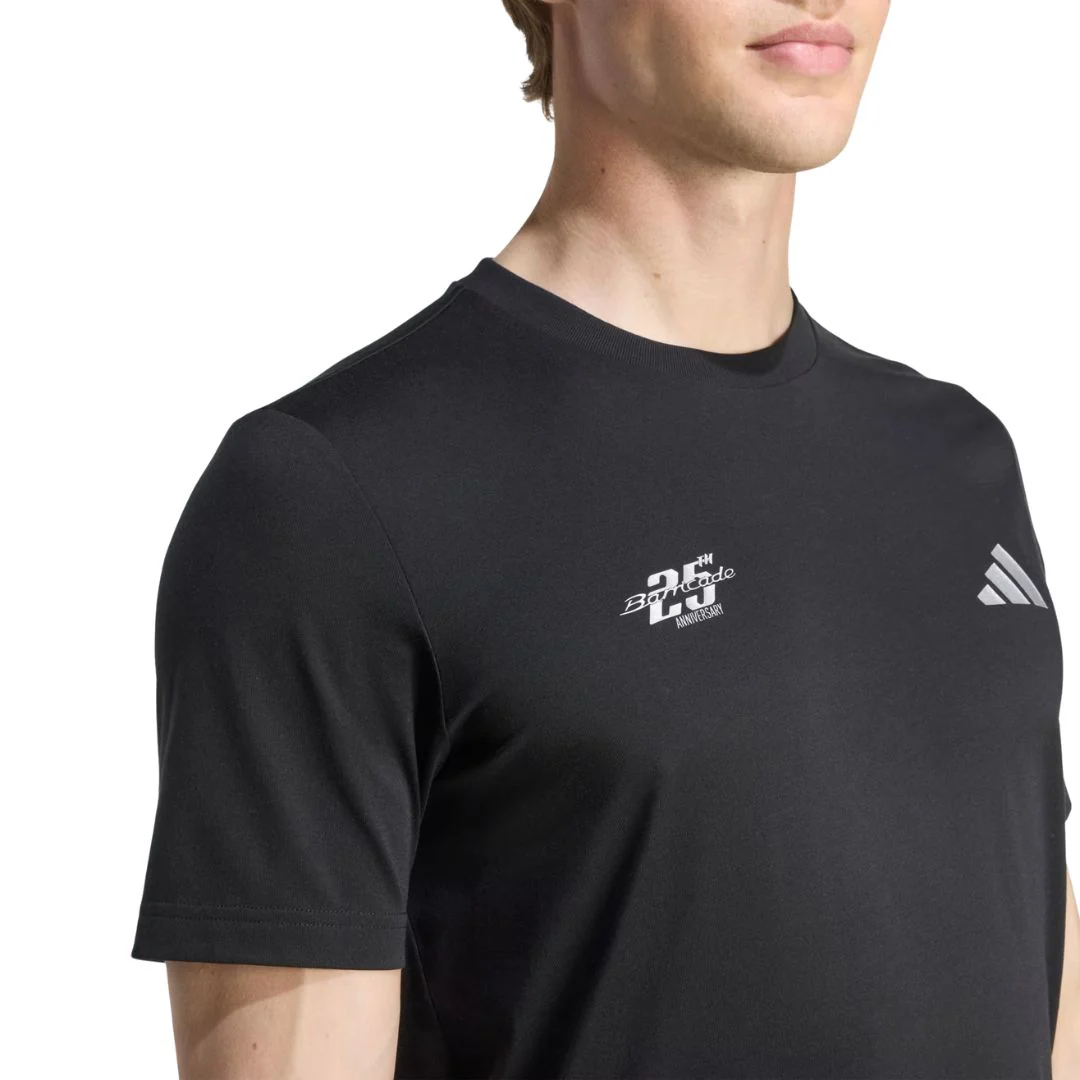 Adidas T-Shirt Graphic Tee Barricade 25th Zwart - Image 4