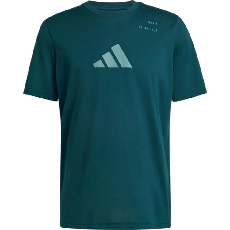 Adidas T-Shirt Graphic Tee Donkergroen - Image 7