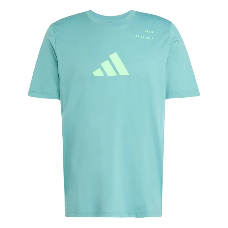 Adidas T-Shirt Padel Graphic Tee Groen - Image 5