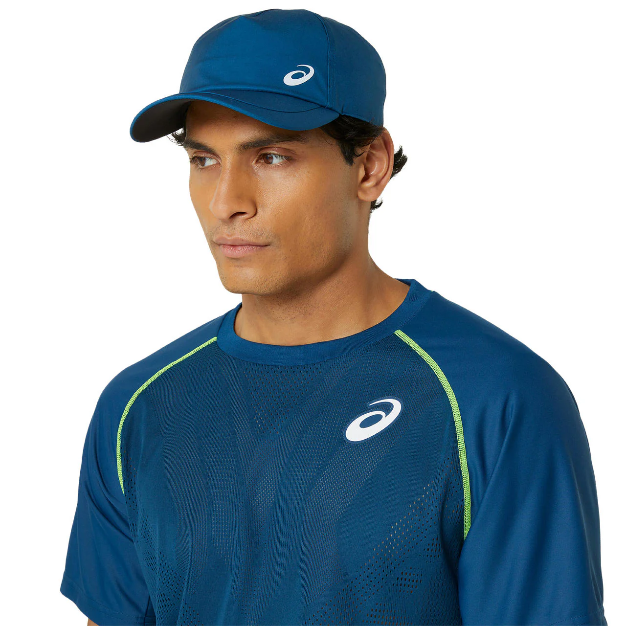Asics Cap Performance Unisex Blauw - Image 4