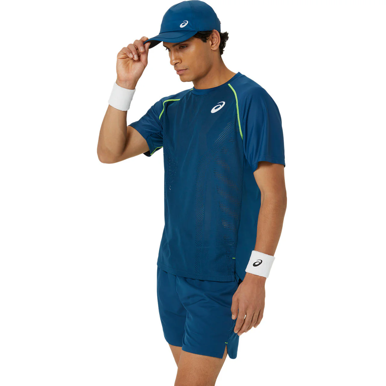 Asics Cap Performance Unisex Blauw - Image 5