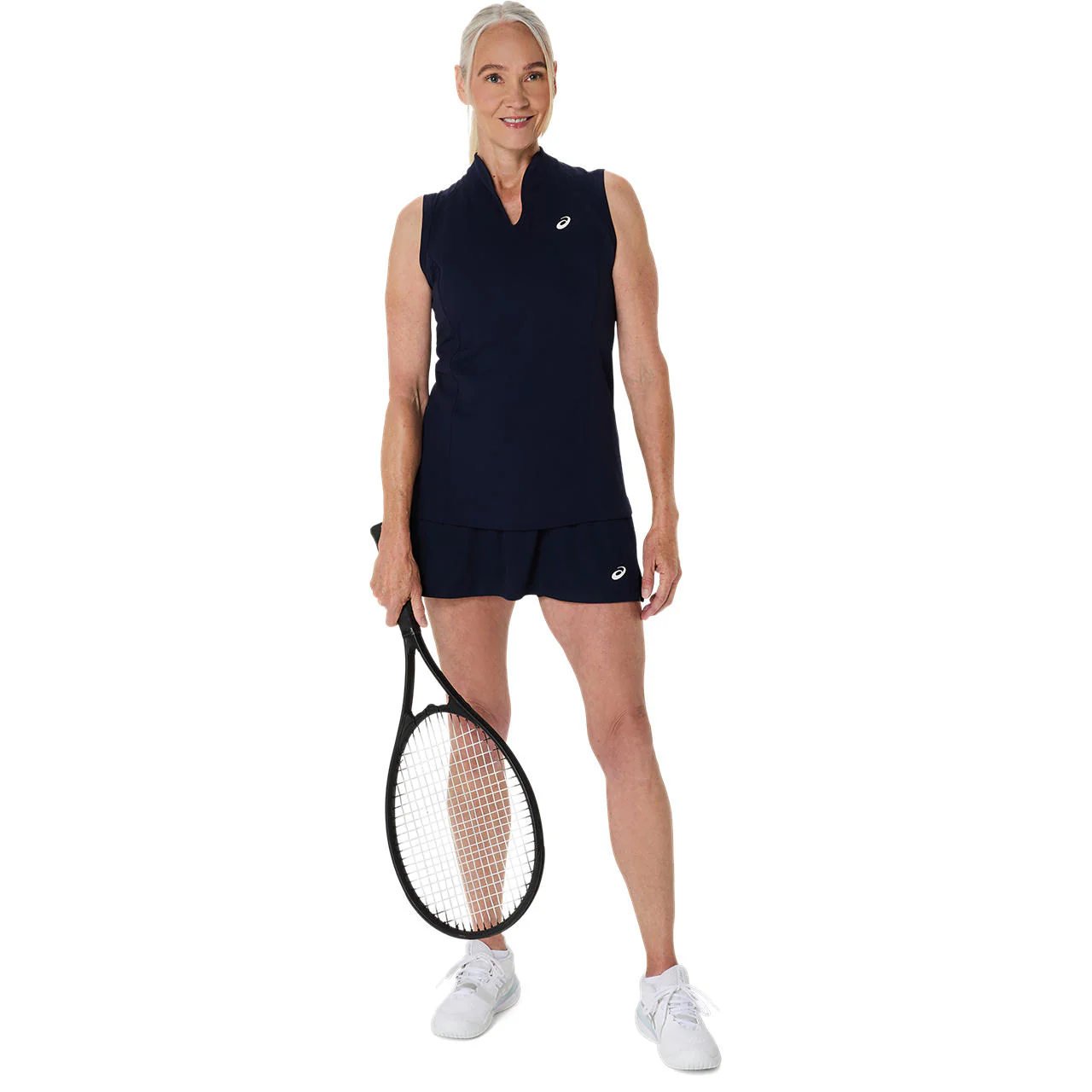 Asics Court Skirt Dames Navy - Image 8