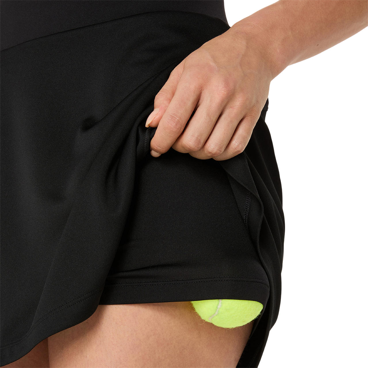 Asics Court Skirt Dames Zwart - Image 5