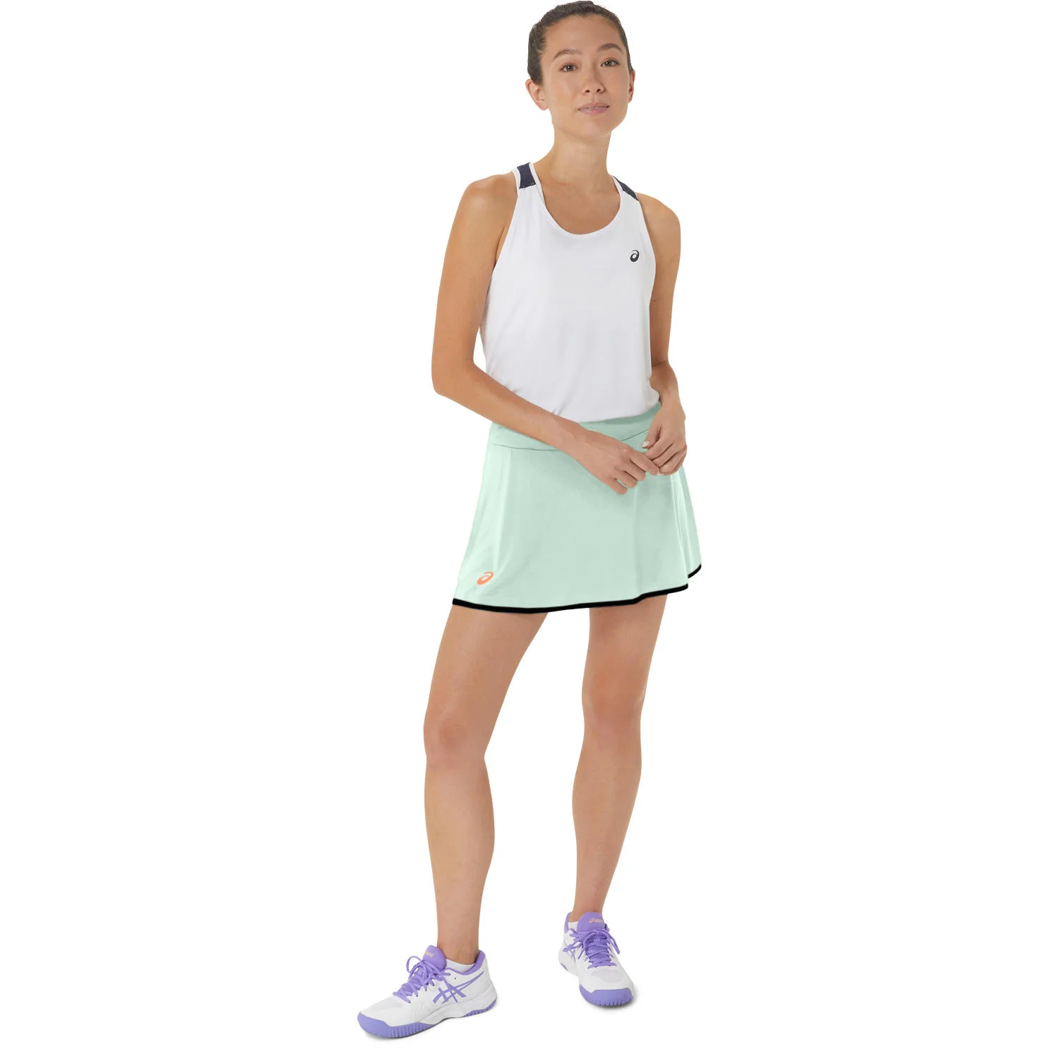 Asics Court Skort Dames Mint - Image 4