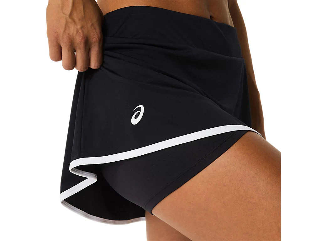 Asics Court Skort Dames Zwart - Image 5