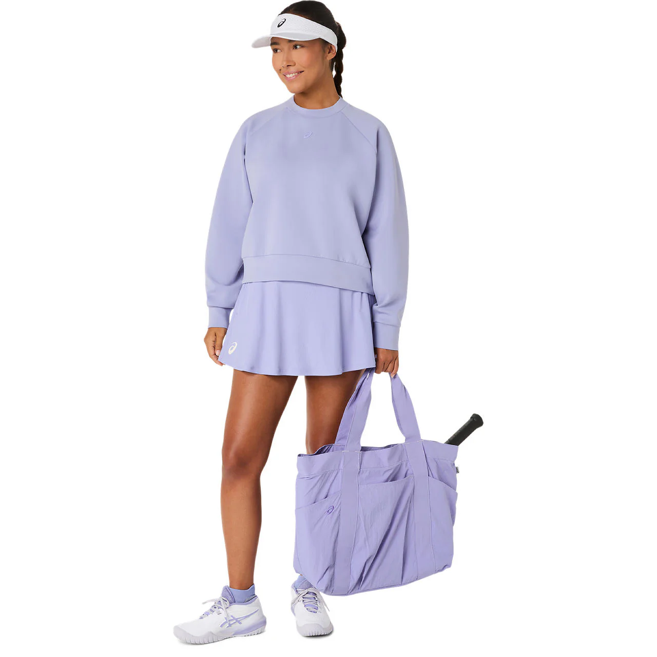 Asics Game Skirt Dames Paars - Image 9