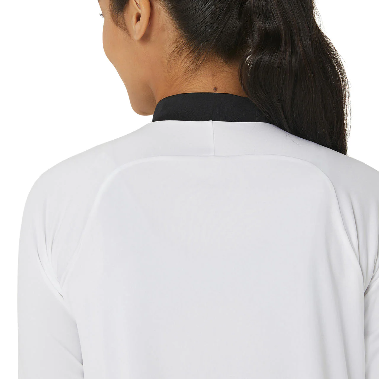 Asics Jacket Court LS Half Zip Dames Wit - Image 6