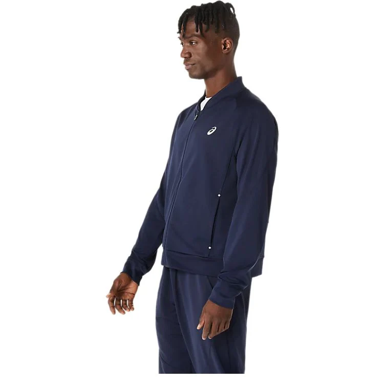 Asics Jacket Court Warm-Up Heren Midnight Blue - Image 3