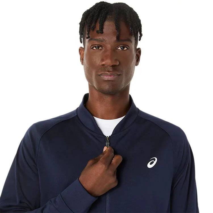 Asics Jacket Court Warm-Up Heren Midnight Blue - Image 4