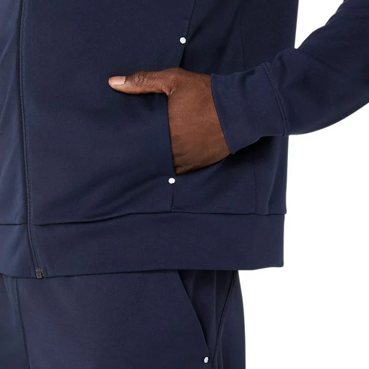 Asics Jacket Court Warm-Up Heren Midnight Blue - Image 5