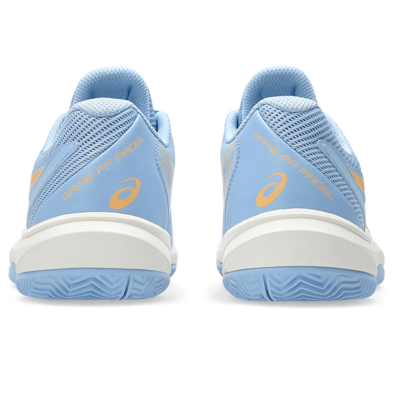 Asics Padelschoen Game FF Padel Dames Blauw Oranje - Image 6