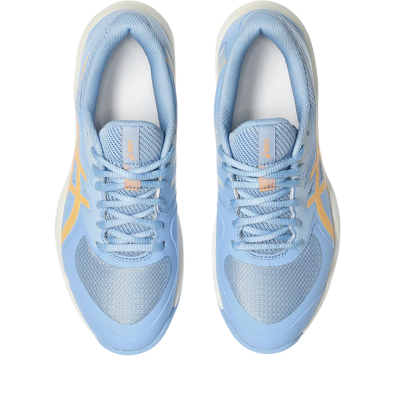 Asics Padelschoen Game FF Padel Dames Blauw Oranje - Image 7
