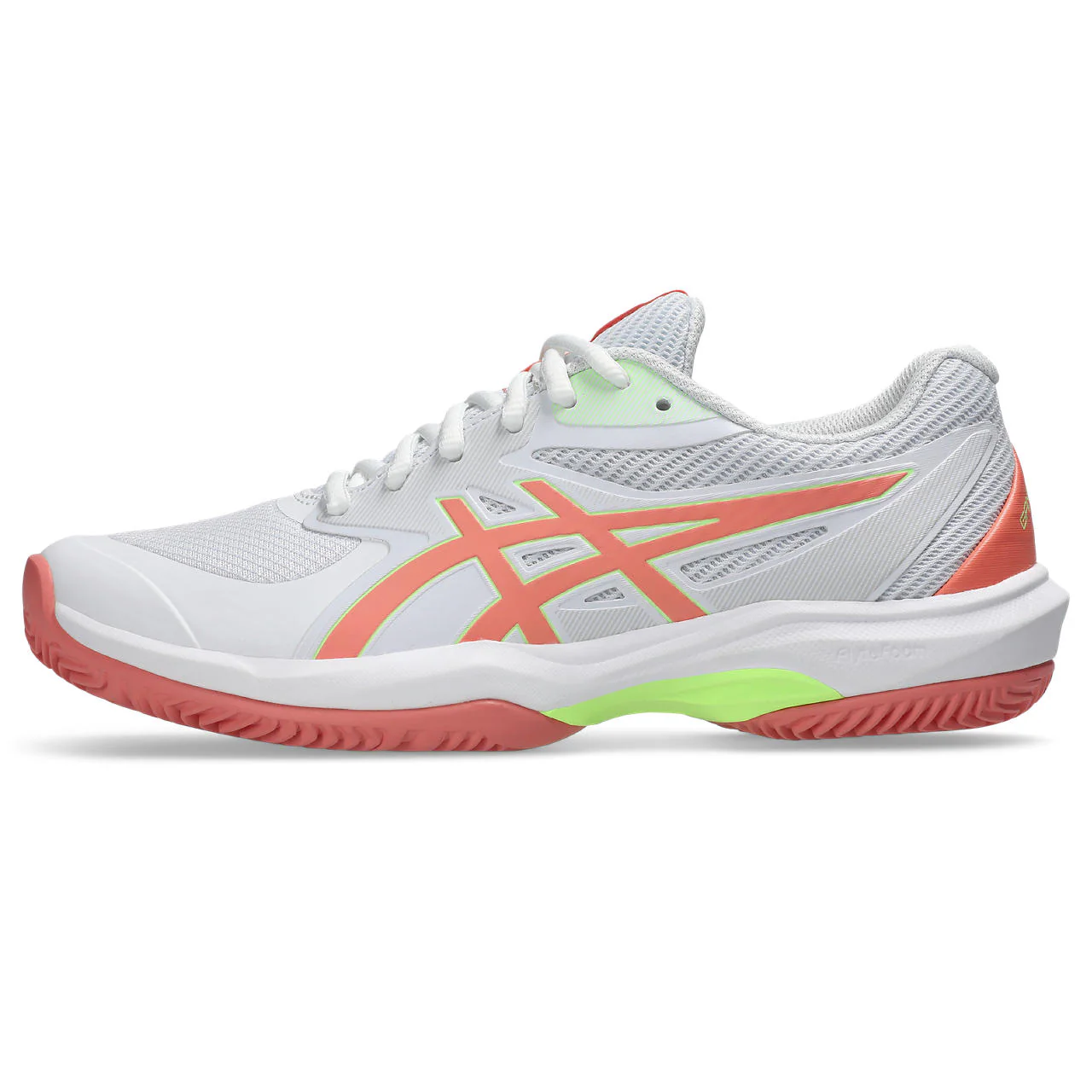 Asics Padelschoen Game FF Padel Dames Wit Oranje - Image 2