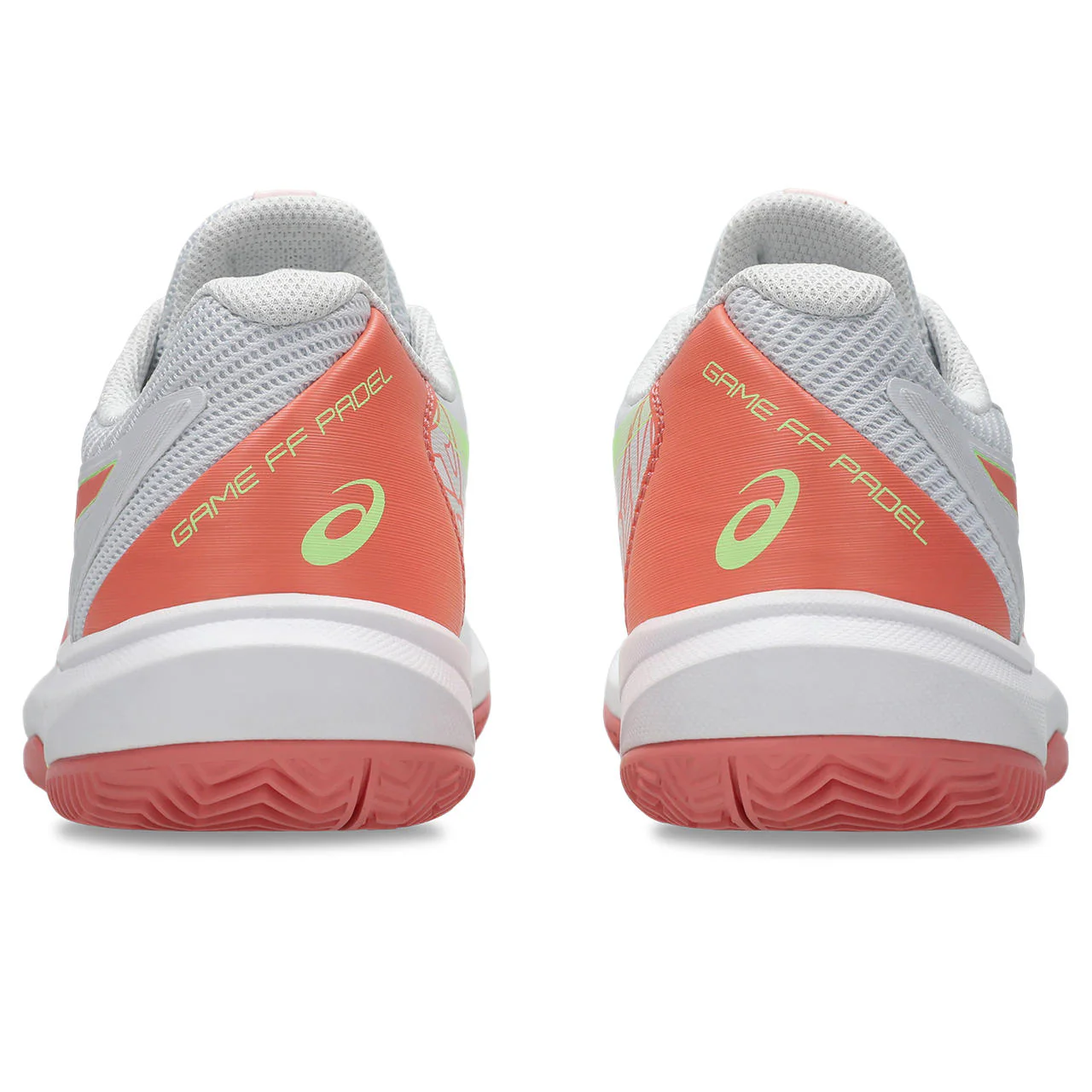 Asics Padelschoen Game FF Padel Dames Wit Oranje - Image 5