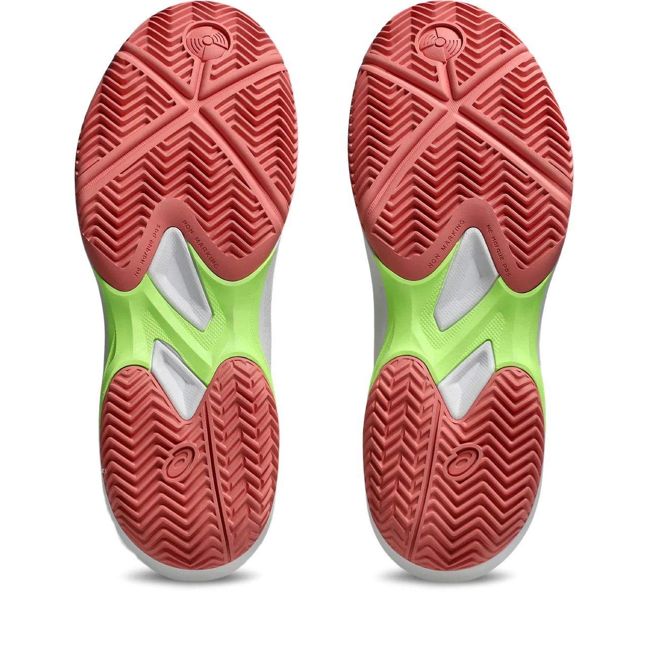 Asics Padelschoen Game FF Padel Dames Wit Oranje - Image 8