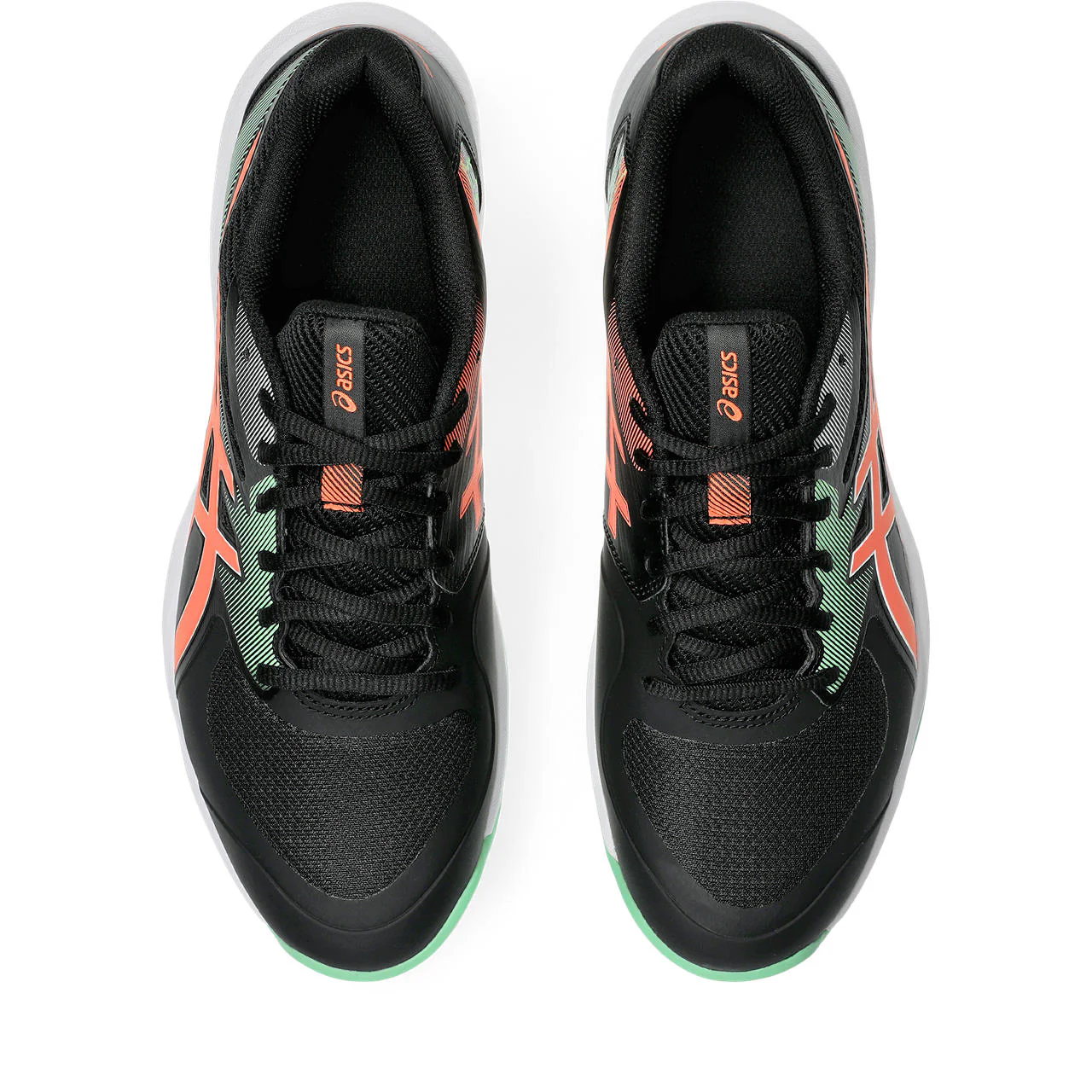 Asics Padelschoen Game FF Padel Heren Zwart Groen Oranje - Image 7