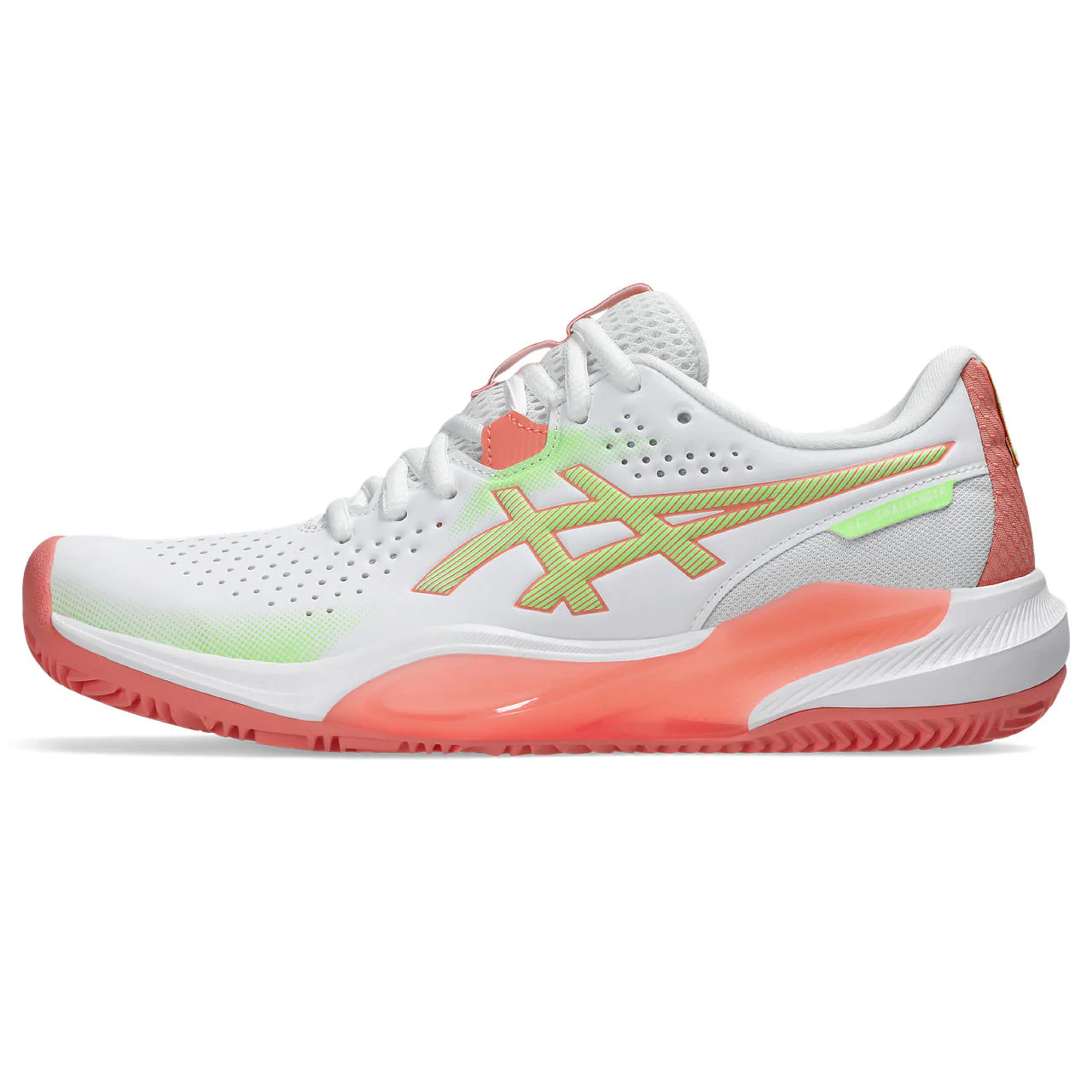 Asics Padelschoen Gel Challenger 15 Dames Wit Oranje - Image 2