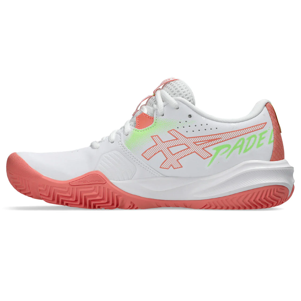 Asics Padelschoen Gel Challenger 15 Dames Wit Oranje - Image 3